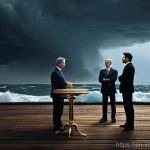 Home 22 조직 내 가치 기반 의사결정 활성화 방법 - **Prompt: The Guiding Compass of Values**
A diverse team of professionals, representing various ...